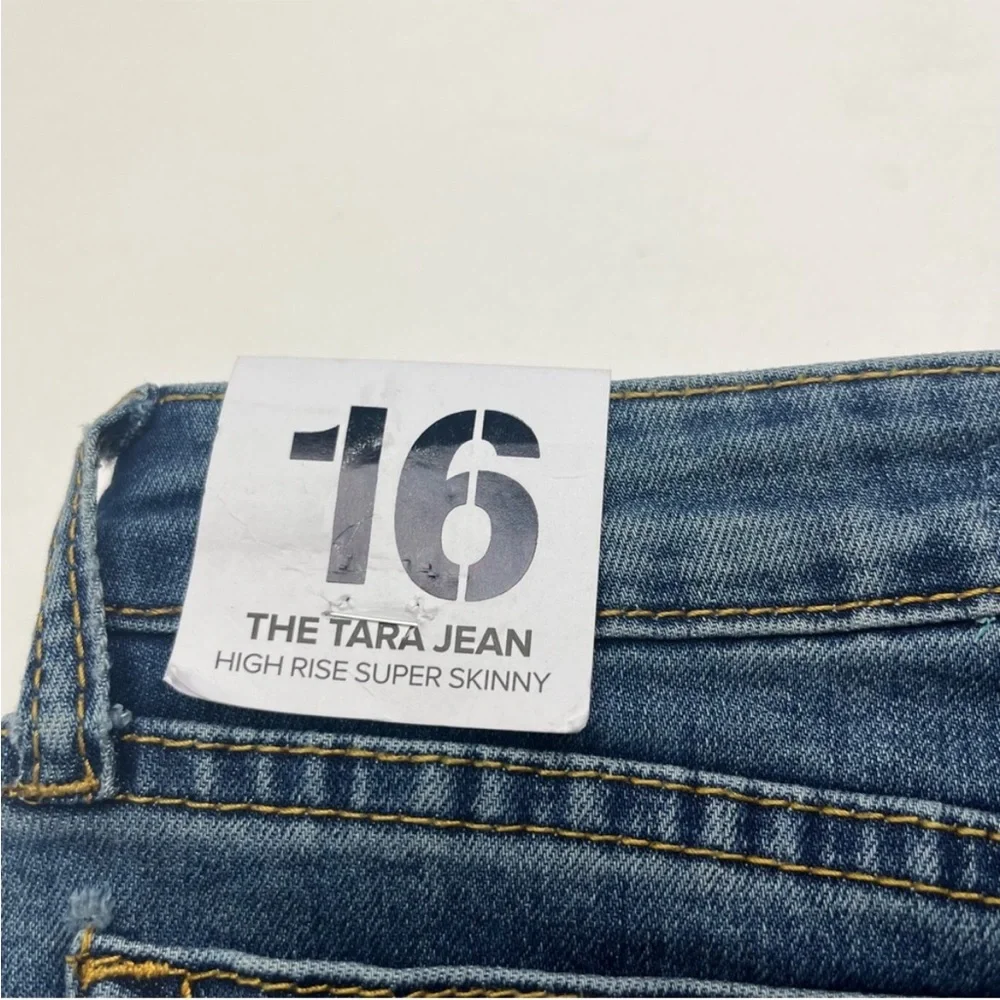 Joe’s Jeans The Tara Jean High‎ Rise Super Skinny Girls Size 16 Blue Denim